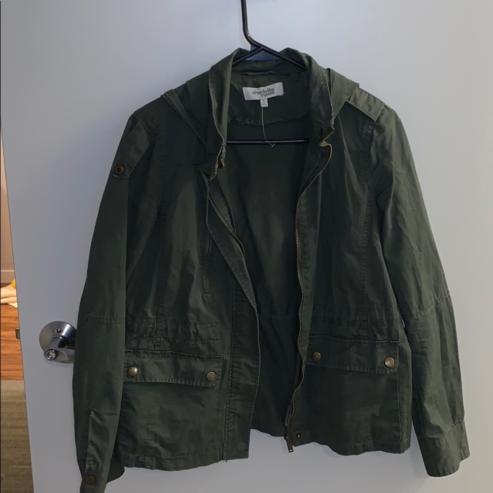 Dark Green Over-jacket